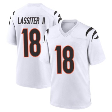 Kwamie Lassiter II Youth White Game Jersey