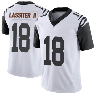 Kwamie Lassiter II Youth White Limited Color Rush Vapor Untouchable Jersey