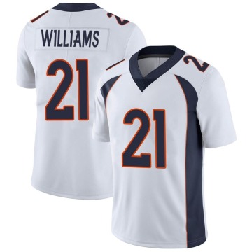 K'Waun Williams Youth White Limited Vapor Untouchable Jersey