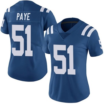 Kwity Paye Women's Royal Limited Team Color Vapor Untouchable Jersey