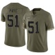 Kwity Paye Youth Olive Limited 2022 Salute To Service Jersey