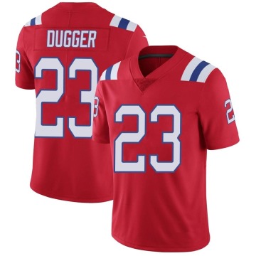 Kyle Dugger Youth Red Limited Vapor Untouchable Alternate Jersey