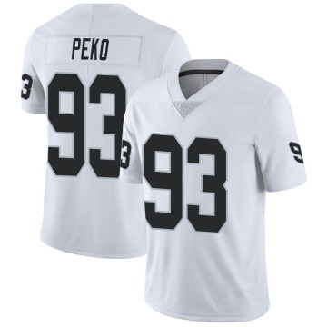 Kyle Peko Men's White Limited Vapor Untouchable Jersey