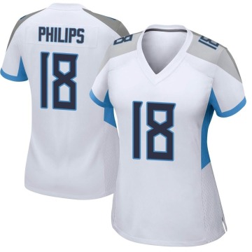 Kyle Philips Women's White Game Jersey