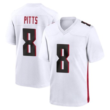 Kyle Pitts Youth White Game Jersey