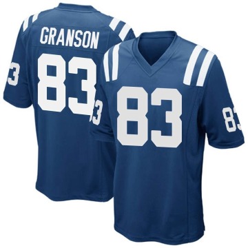 Kylen Granson Youth Royal Blue Game Team Color Jersey