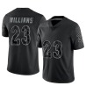 Kyren Williams Men's Black Limited Reflective Jersey
