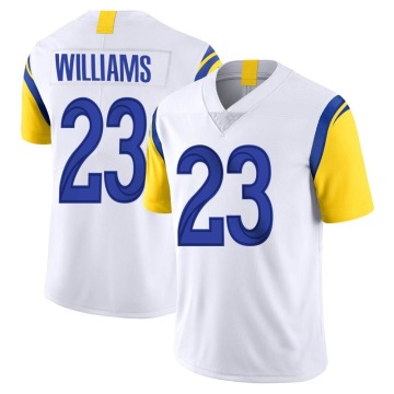 Kyren Williams Men's White Limited Vapor Untouchable Jersey