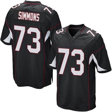 Lachavious Simmons Men's Black Game Alternate Jersey