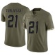 LaDainian Tomlinson Men's Olive Limited 2022 Salute To Service Jersey