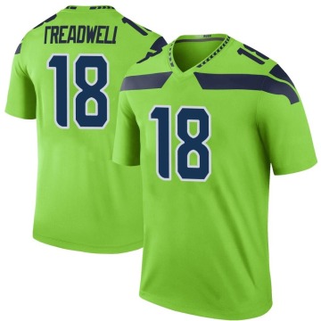 Laquon Treadwell Youth Green Legend Color Rush Neon Jersey