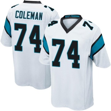 Larnel Coleman Youth White Game Jersey