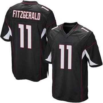 Larry Fitzgerald Youth Black Game Alternate Jersey