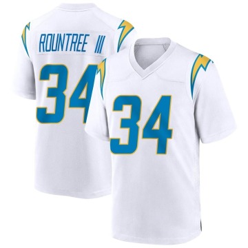 Larry Rountree III Youth White Game Jersey