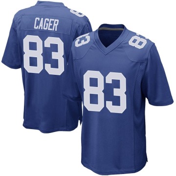 Lawrence Cager Men's Royal Game Team Color Jersey