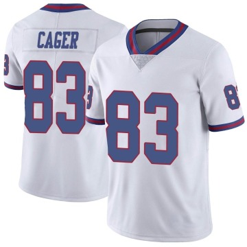 Lawrence Cager Men's White Limited Color Rush Jersey