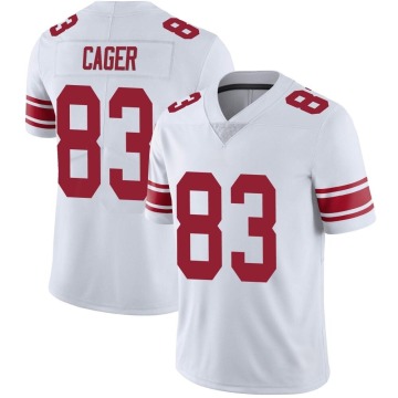 Lawrence Cager Men's White Limited Vapor Untouchable Jersey