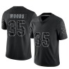 Lawrence Woods Men's Black Limited Reflective Jersey