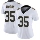 Lawrence Woods Women's White Limited Vapor Untouchable Jersey