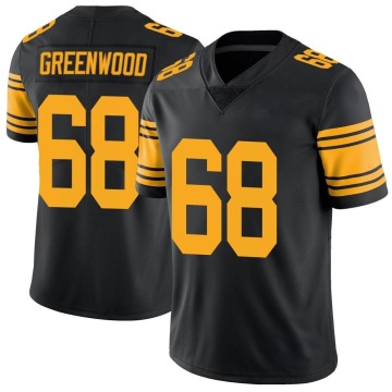 L.C. Greenwood Youth Green Limited Color Rush Black Jersey