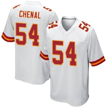 Leo Chenal Youth White Game Jersey