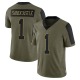 Leon Sandcastle Youth Olive Limited 2021 Salute To Service Jersey