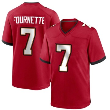 Leonard Fournette Youth Red Game Team Color Jersey