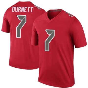 Leonard Fournette Youth Red Legend Color Rush Jersey