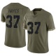 Lester Hayes Men's Olive Limited 2022 Salute To Service Jersey