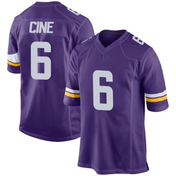 Lewis Cine Youth Purple Game Team Color Jersey