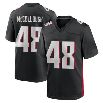 Liam McCullough Youth Black Game Alternate Jersey