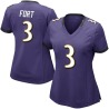 L.J. Fort Women's Purple Limited Team Color Vapor Untouchable Jersey