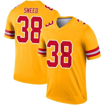 L'Jarius Sneed Youth Gold Legend Inverted Jersey