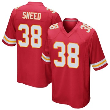 L'Jarius Sneed Youth Red Game Team Color Jersey