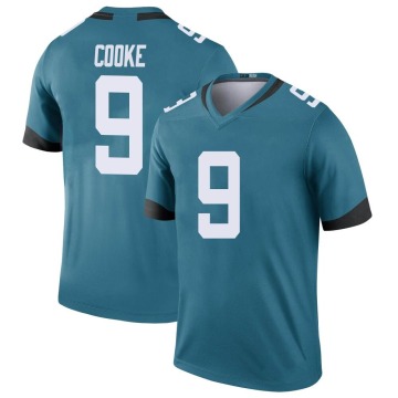 Logan Cooke Youth Teal Legend Color Rush Jersey