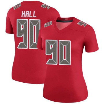 Logan Hall Women's Red Legend Color Rush Jersey
