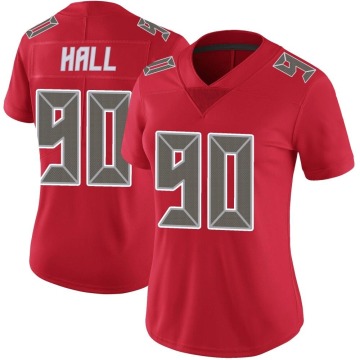 Logan Hall Women's Red Limited Color Rush Jersey
