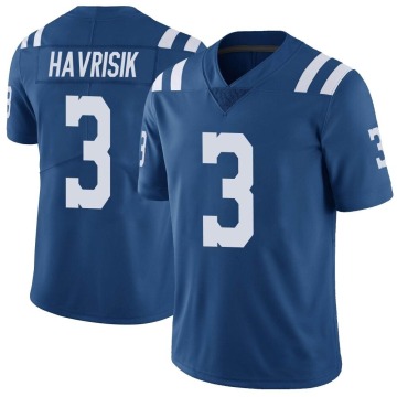 Lucas Havrisik Youth Royal Limited Color Rush Vapor Untouchable Jersey