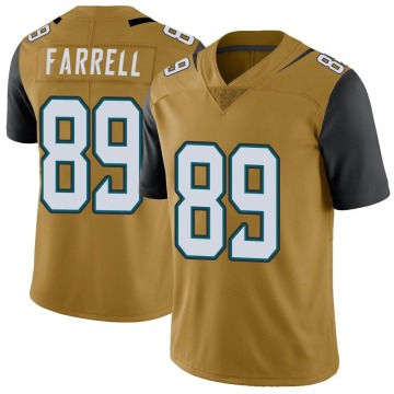 Luke Farrell Youth Gold Limited Color Rush Vapor Untouchable Jersey