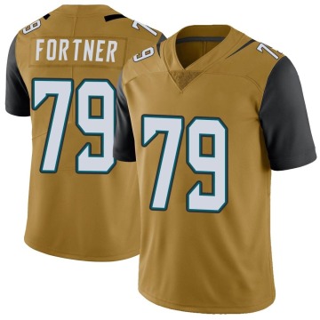 Luke Fortner Youth Gold Limited Color Rush Vapor Untouchable Jersey