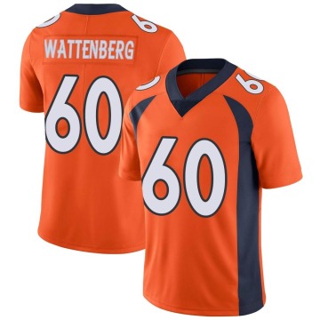 Luke Wattenberg Men's Orange Limited Team Color Vapor Untouchable Jersey