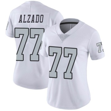 Lyle Alzado Women's White Limited Color Rush Jersey