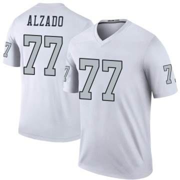 Lyle Alzado Youth White Legend Color Rush Jersey