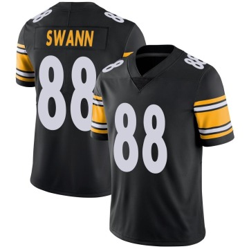 Lynn Swann Youth Black Limited Team Color Vapor Untouchable Jersey