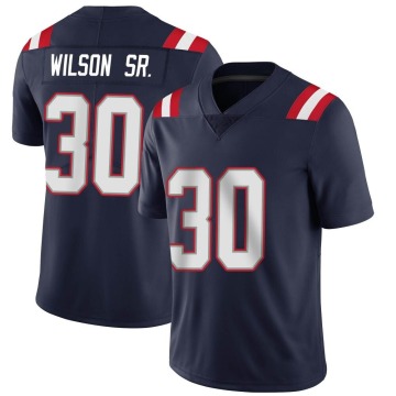 Mack Wilson Sr. Youth Navy Limited Team Color Vapor Untouchable Jersey
