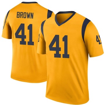 Malcolm Brown Youth Gold Legend Color Rush Jersey