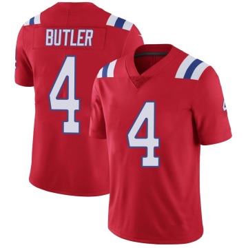 Malcolm Butler Youth Red Limited Vapor Untouchable Alternate Jersey