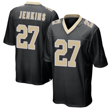 Malcolm Jenkins Youth Black Game Team Color Jersey