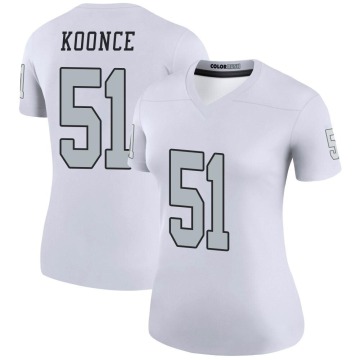 Malcolm Koonce Women's White Legend Color Rush Jersey