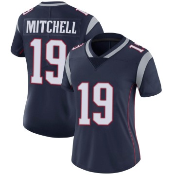 Malcolm Mitchell Women's Navy Limited Team Color Vapor Untouchable Jersey